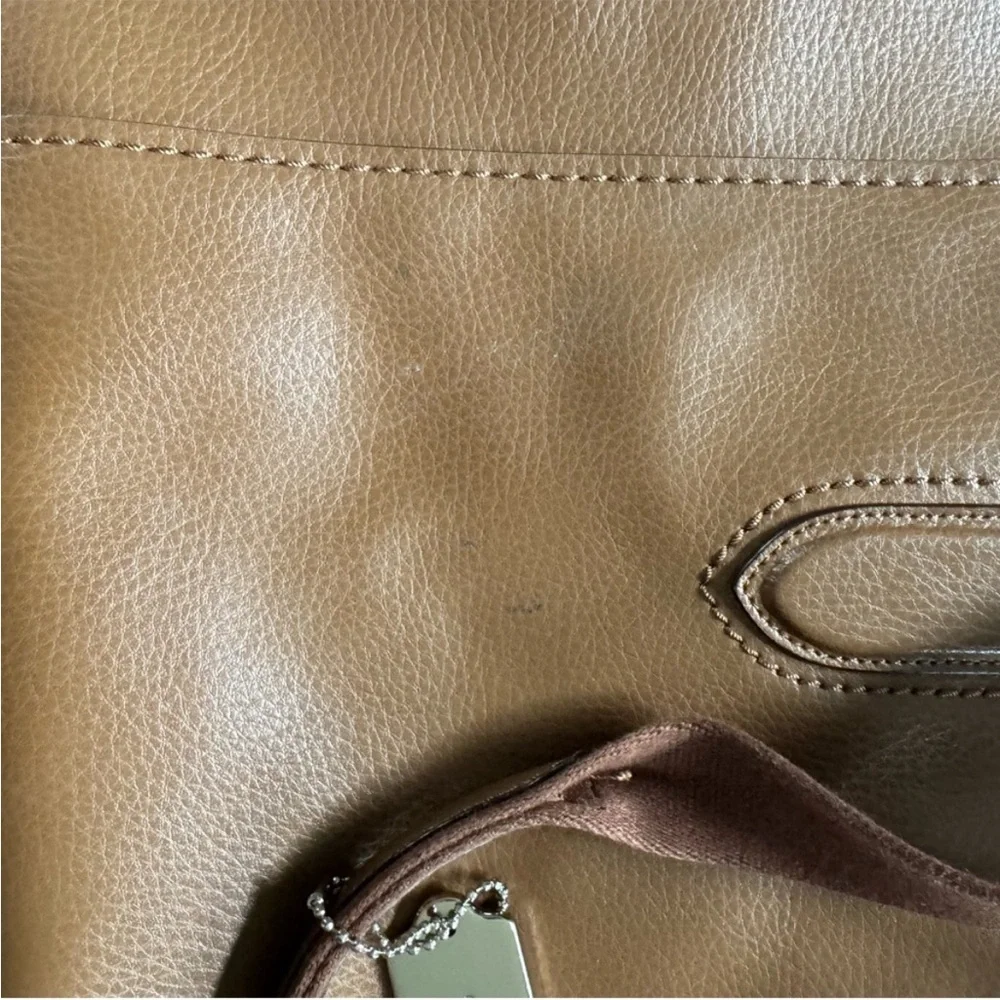 Coach Large Derby Tote in Saddle Brown Pebble Leather
Style F59818 - Picture 8 of 10